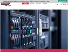 Tablet Screenshot of crimson.de